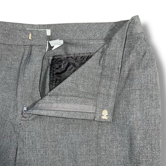 Old Navy Womens Dress Pants Straight Leg Stretch Career Solid Gray Size 10 Short - Picture 3 of 8